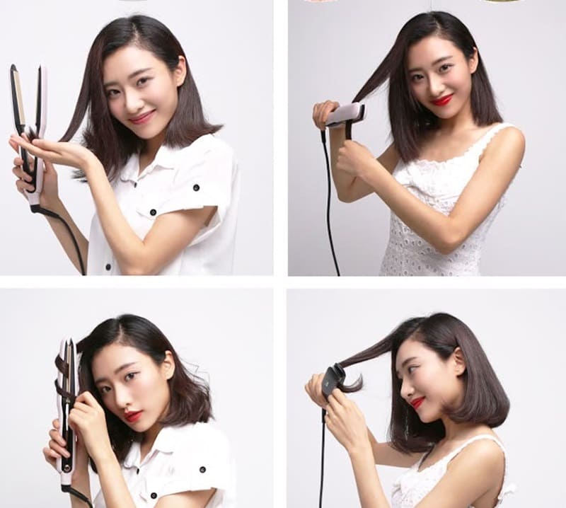 Выпрямитель для волос Xiaomi Yueli Hot Steam Straightener Pearl Изображение 4